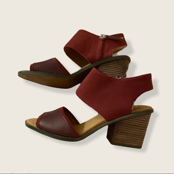 Toms Shoes - TOMS Majorca Woven Suede Heeled Mule